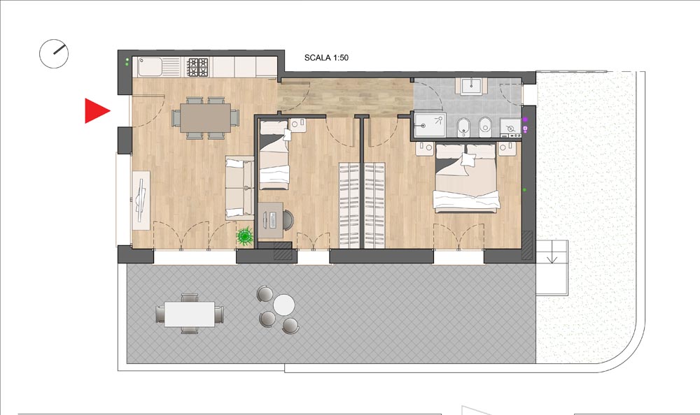 Appartamento in costruzione San Lorenzo Riccione